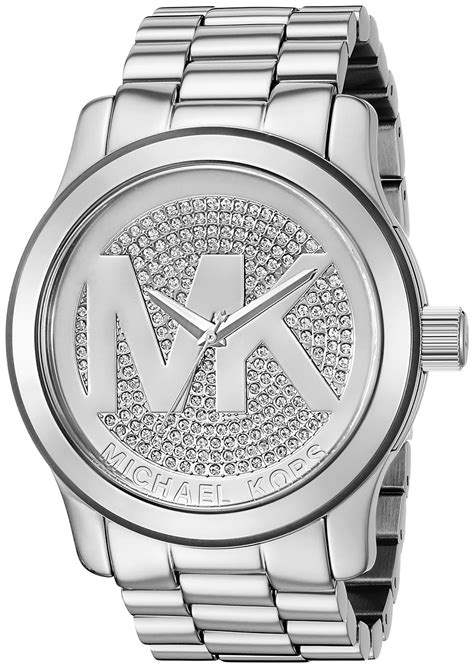 michael kors silver watch amazon|silver Michael Kors Watch sale.